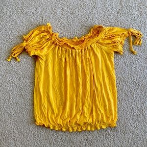 American Rag Yellow Top Size S